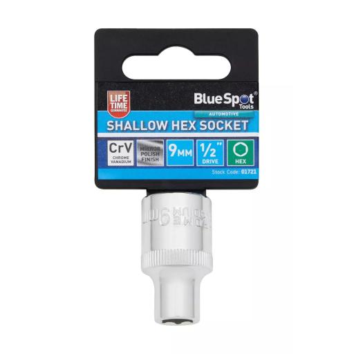 Individual Shallow Hex Socket (9mm)