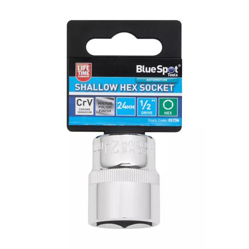 Individual Shallow Hex Socket (24mm)