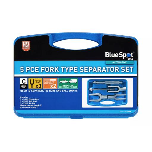 5 PCE Fork Type Separator Set