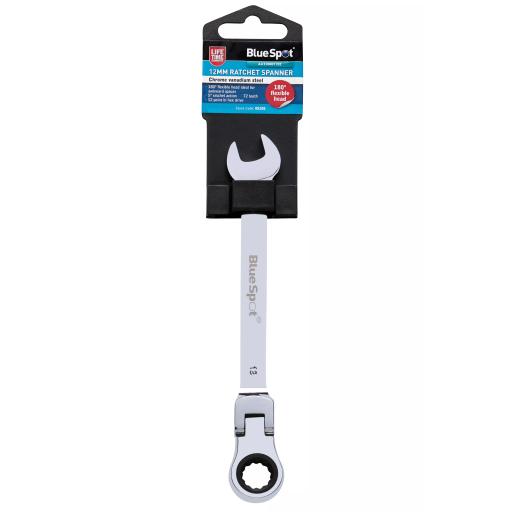 12mm Ratchet Spanner Flexible Head (180° )