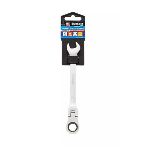 13mm Ratchet Spanner Flexible Head (180° )