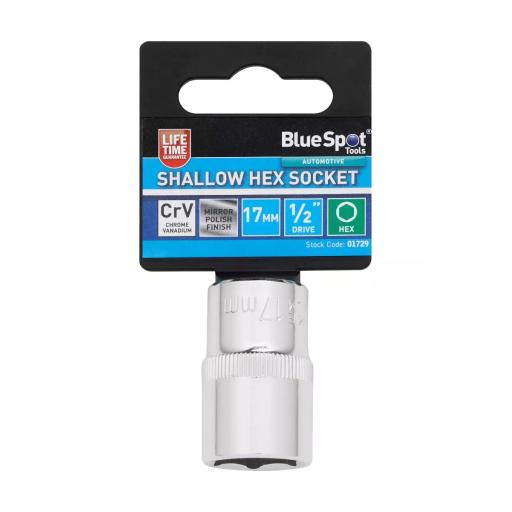 Individual Shallow Hex Socket (17mm)