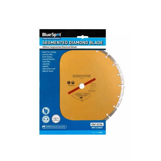 300mm (12") Segmented Gold Diamond Dry Cutting Disc