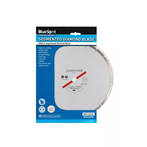 300mm (12") Segmented Silver Diamond Dry Cutting Disc