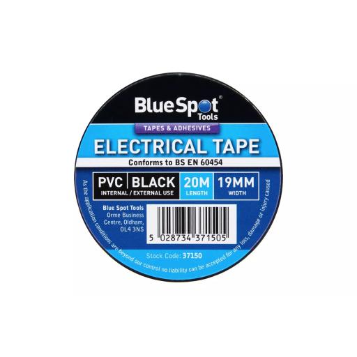 20M Black PVC Electrical Tape