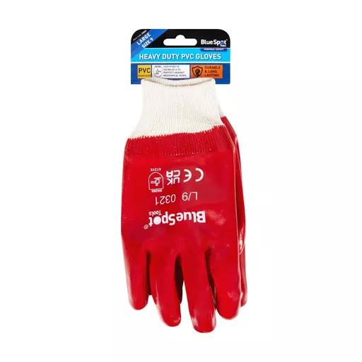 Heavy Duty PVC Gloves Large