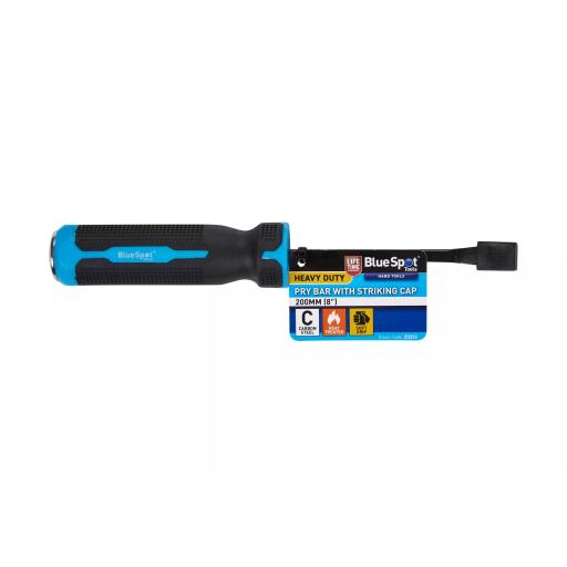 200mm (8") Heavy Duty Pry Bar With Striking Cap