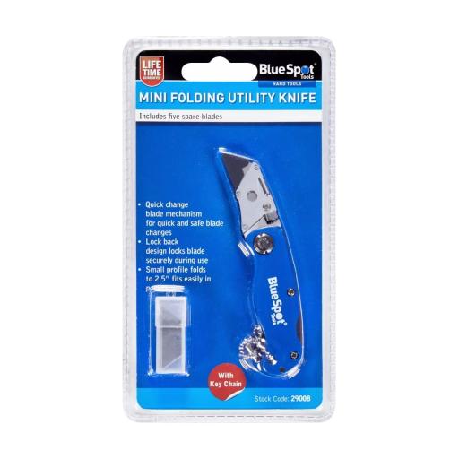 Mini Folding Utility Knife With Blades