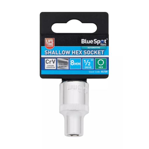 Individual Shallow Hex Socket (8mm)