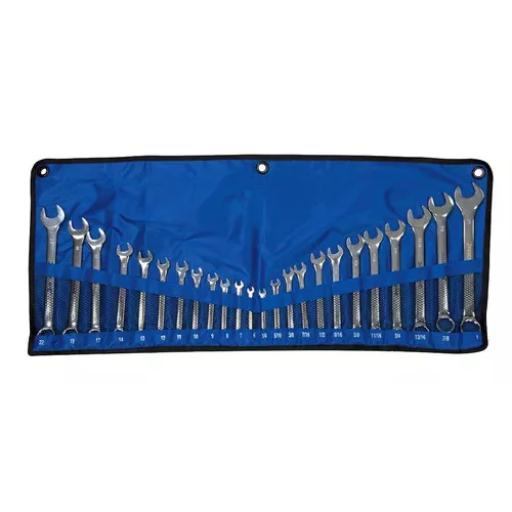 24pce Metric & Imperial Spanner Set