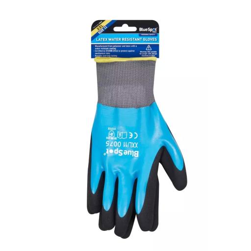 Latex Water Resistant Gloves (XXL)