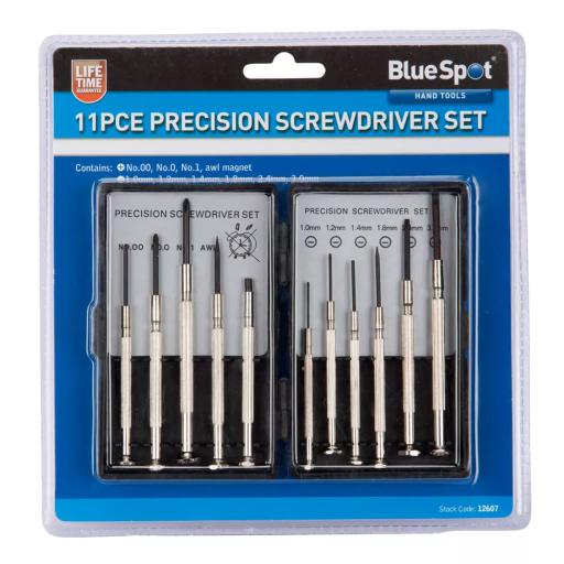 11 PCE Precision Screwdriver Set