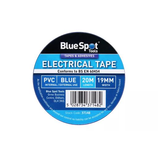 20M Blue PVC Electrical Tape