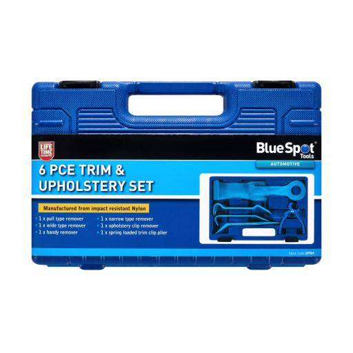 6PCE Trim & Upholstery Set In Case