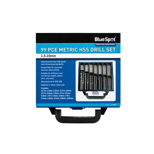 99 PCE HSS Drill Set (1.5-10mm)