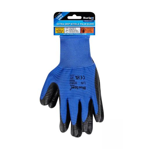 Large Extra Grip Nitrile Palm Glove