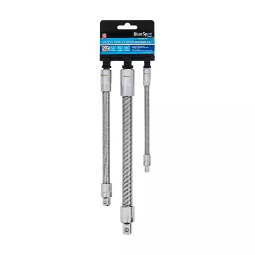 3PCE Flexible Extension Bar Set 1/4"-3/8"-1/2"