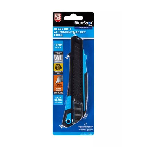 Heavy Duty Aluminium Snap Off Knife 18mm Blade