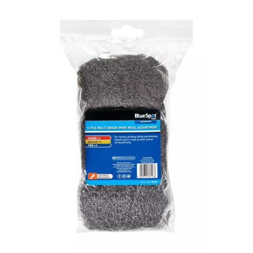 12PCE MULTI GRADE WIRE WOOL ASSORTMENT