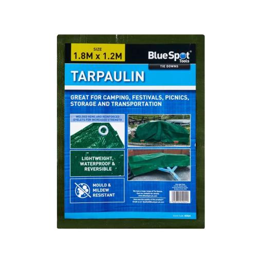 Green 1.8M X 1.2M Tarpaulin