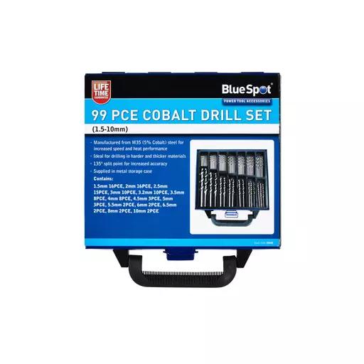 99 PCE Cobalt Drill Set (1.5-10mm)