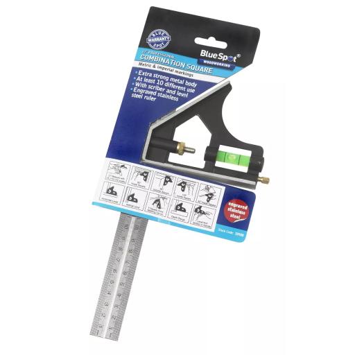 300mm (12") Heavy Duty Combination Square