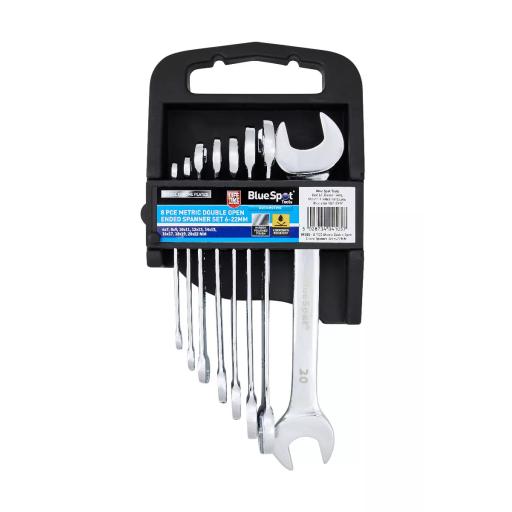 8 PCE Metric Double Open Ended Spanner Set (6-22MM)