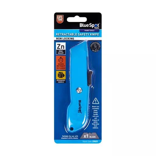 Non Locking Retractable Safety Knife