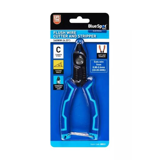 160MM (6.25") Flush Wire Cutter & Stripper