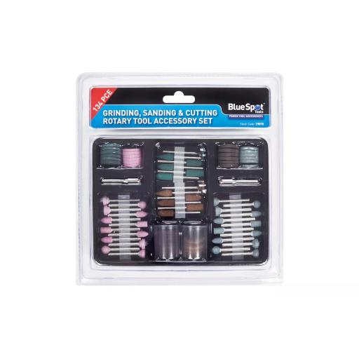 134 PCE Grinding, Sanding & Cutting Rotary Tool Accessory Set