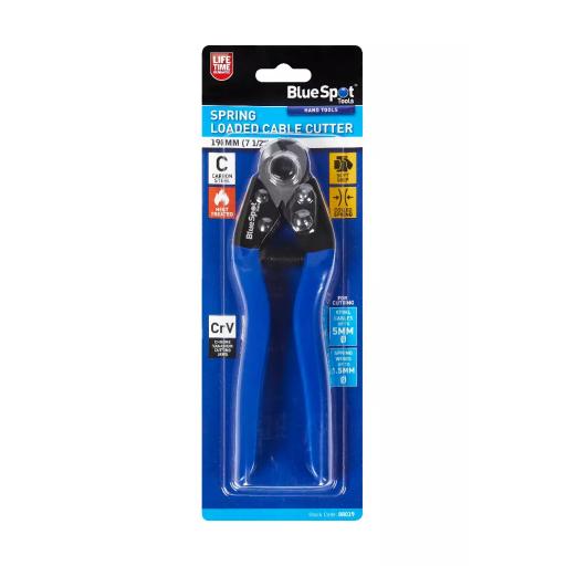 190mm (7 1/2") Spring Loaded Cable Cutter