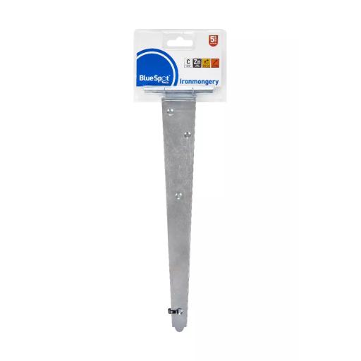 Ironmongery 300mm Zinc Plated Tee Hinge