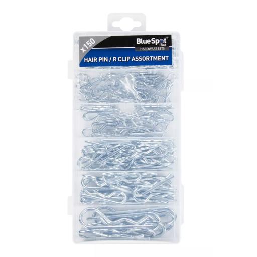 150 PCE Assorted Hair Pin And R Clip Set