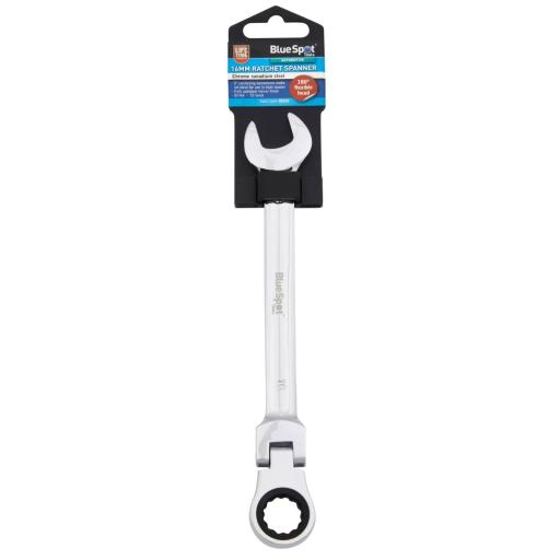 16mm Ratchet Spanner Flexible Head (180° )