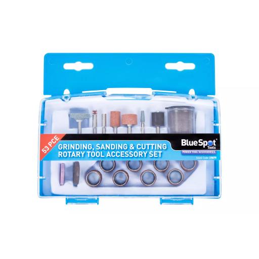 53 PCE Grinding, Sanding & Cutting Rotary Tool Accessory Set