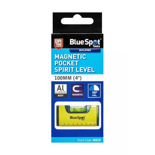 100MM (4") Magnetic Pocket Spirit Level