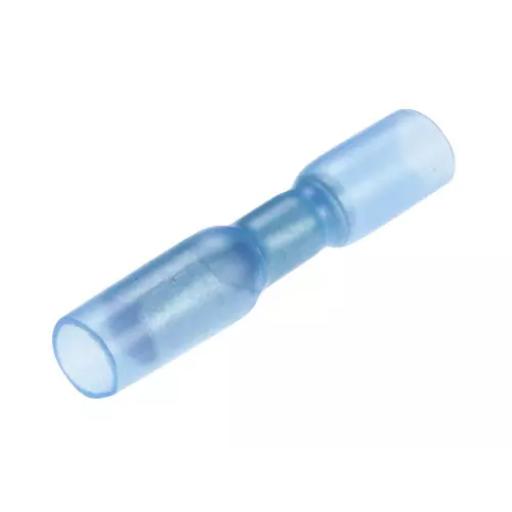 Female Bullet Heatshrink 5mm Fully Insulated - Blue (Pack of 25)