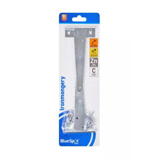 Ironmongery 152mm Zinc Plated Tee Hinge