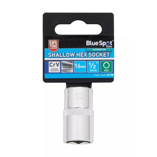 Individual Shallow Hex Socket (16mm)