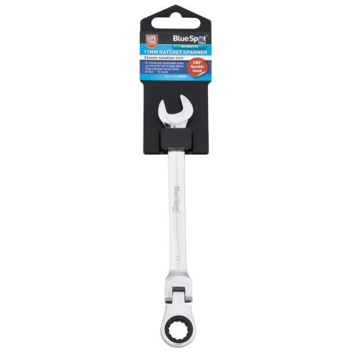 11mm Ratchet Spanner Flexible Head (180° )