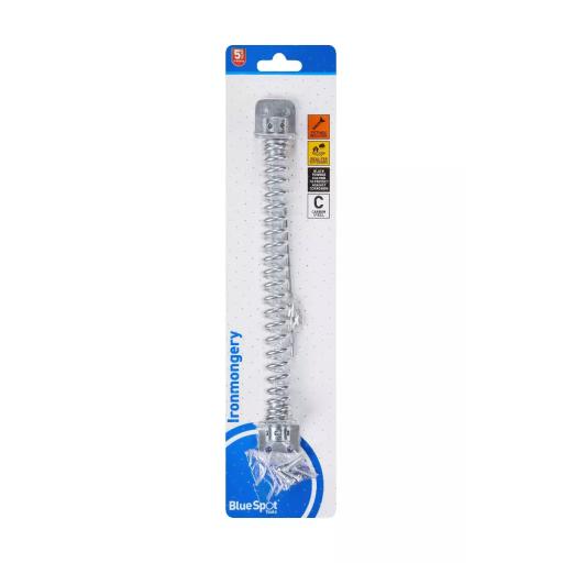 Ironmongery 250mm Zinc Plated Gate Spring