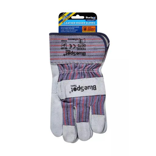 XXL Heavy Duty Leather Rigger Gloves