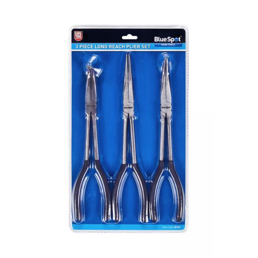 3 PCE 280mm (11") Long Reach Plier Set