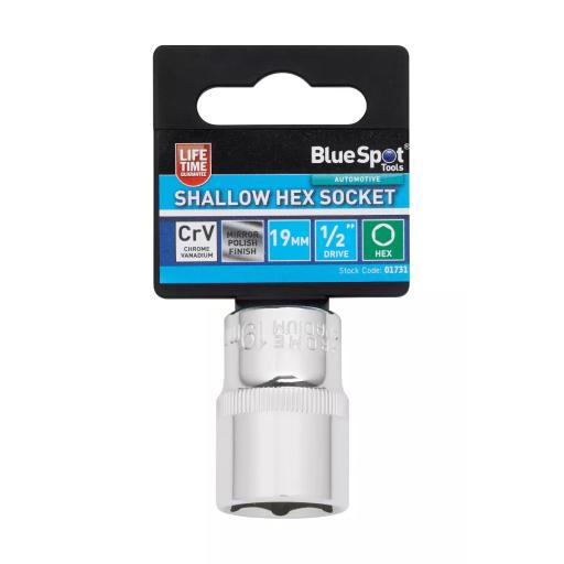 Individual Shallow Hex Socket (19mm)
