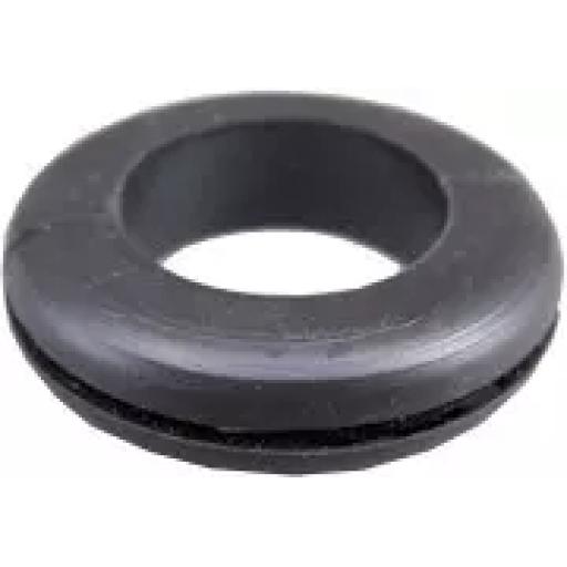 Black Wiring PVC Grommets ( Pack of 100 )