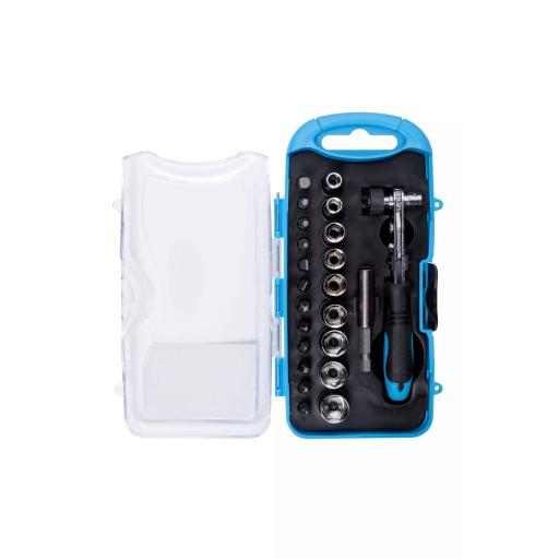 23 PCE Offset Ratchet Bit and Socket Set