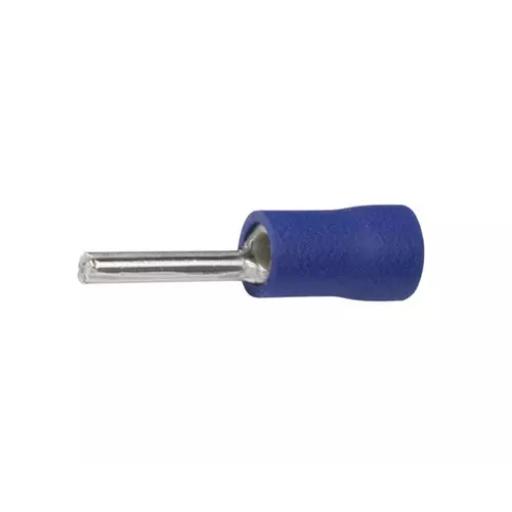 Blue Pin Crimp Terminals (Pack of 100)