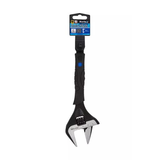 8" Wide Jaw Adjustable Wrench