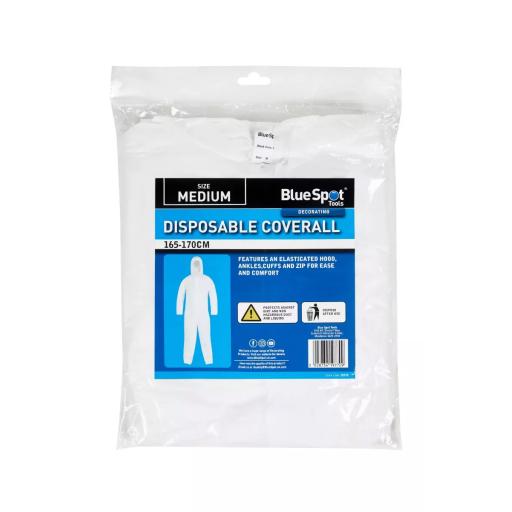 Medium Disposable Coverall (165-170cm)