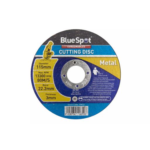 115mm (4.5") Metal Cutting Disc